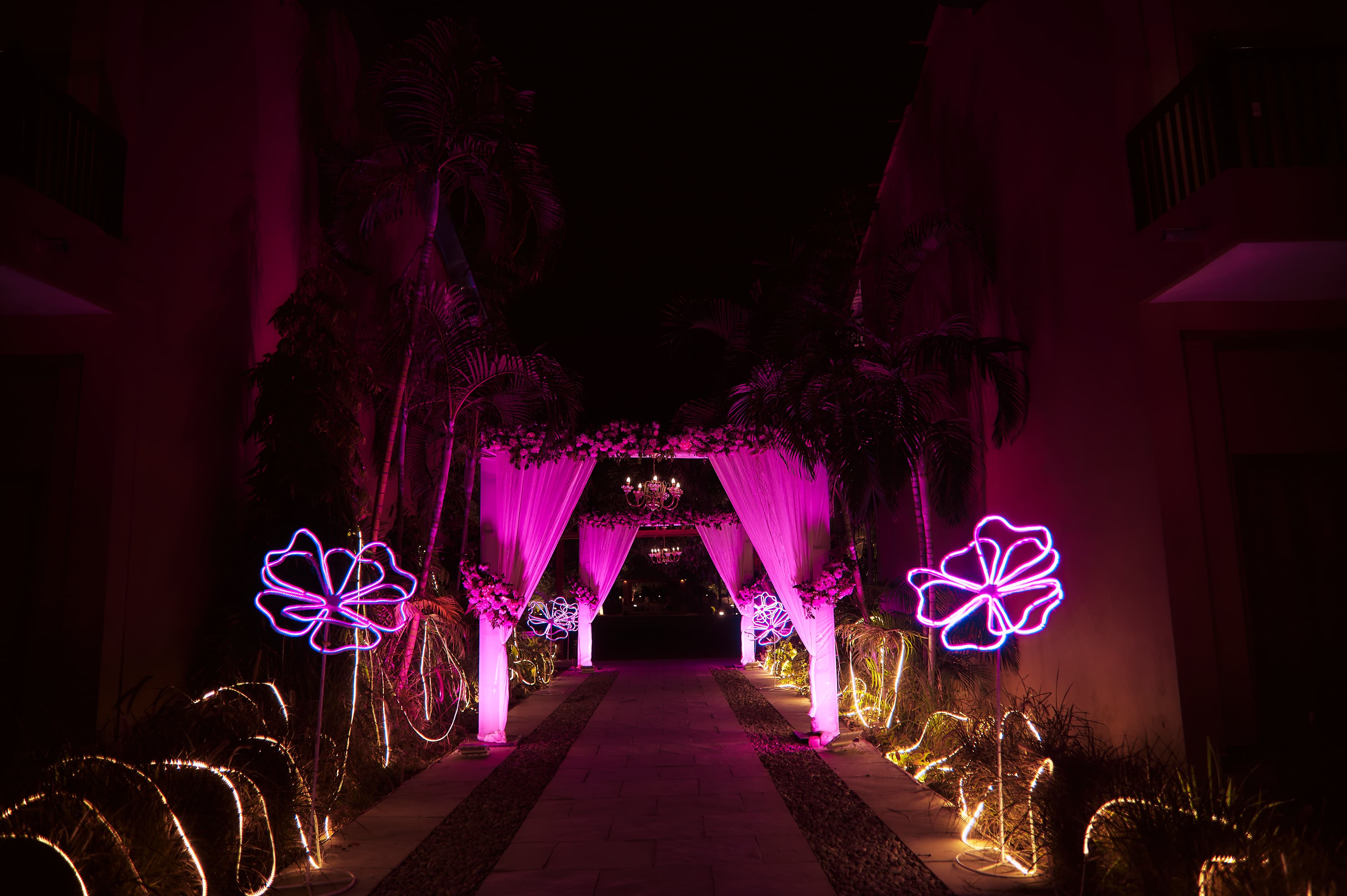 Romantic Wedding Reception